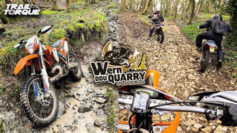 Green Laning In The Cotswolds First Time At Wern Ddu Quarry Ktm