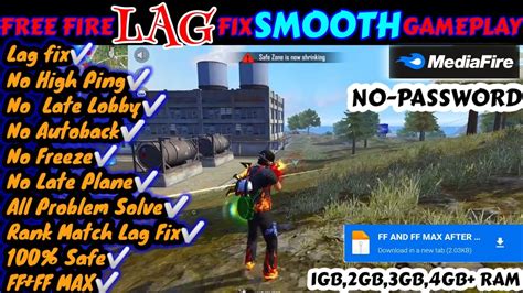 Free Fire Lag Fix Config Filefree Fire Lag Problem How To Fix Lag In