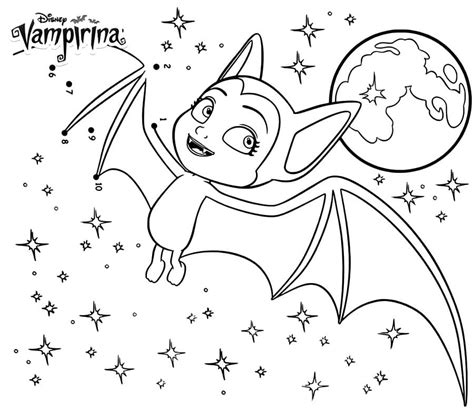 Vampirina Coloring Pages. Printable coloring pages for kids