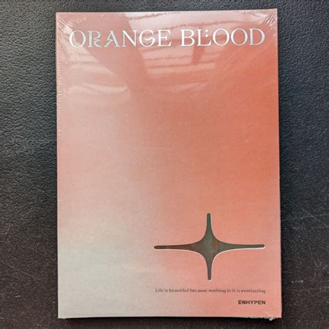 ONHAND SEALED ENHYPEN ORANGE BLOOD OFFICIAL ALBUM Engene KSANA