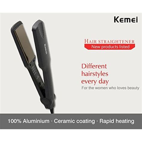 Kemei Km 329 Hair Straightener At Rs 380 Piece Hair Straightener In