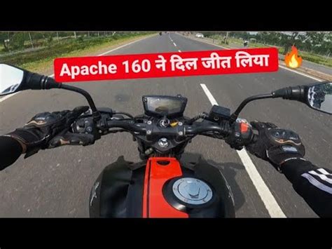 New Apache 160 First Ride Impression 2022 TVS Apache 160 4V Ride