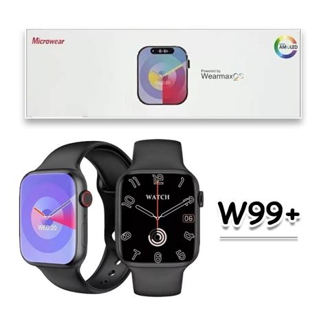 Rel Gio Smartwatch W Plus Serie Amoled Chat Gpt Mm Ilha Dinamica