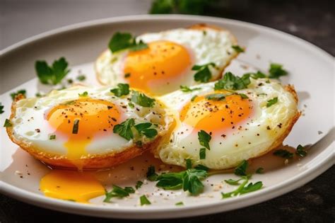 Premium AI Image | Healthy Breakfast Egg Dishes Fresh Soft and ...