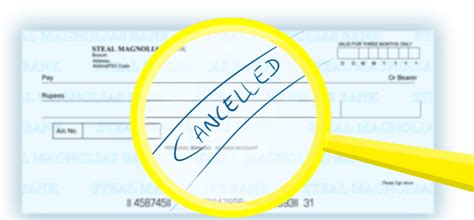 How Does A Cancelled Cheque Look Like