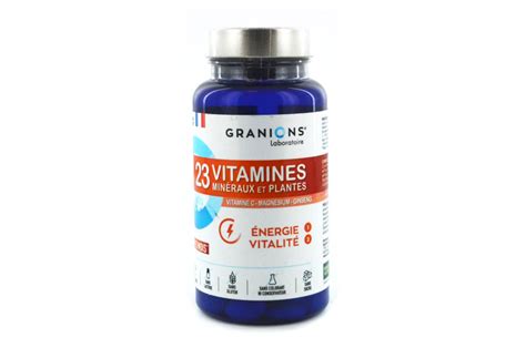 GRANIONS 23 Vitamine Minéraux et Plantes 90 comprimés Pharma