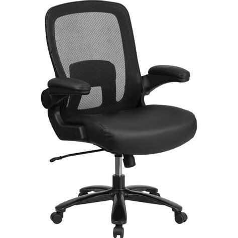 Hercules Series Big Tall Lb Rated Black Mesh Executive Swivel