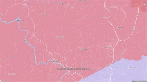 Madison County, NC Political Map – Democrat & Republican Areas in ...