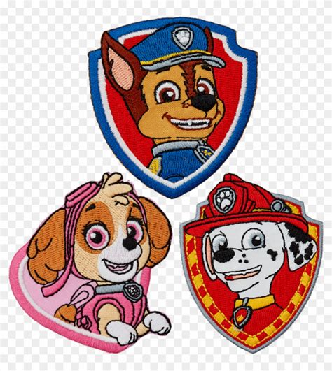 Assortment Paw Patrol Article - Paw Patrol Marshall Badge Clipart ...