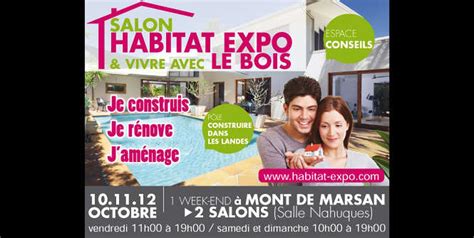 Rendez Vous Les Octobre Aux Salon Habitat Expo Et Salon Des