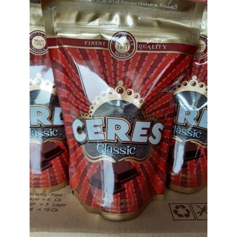 Jual Meses Cokelat Ceres Hagelslag Classic Zip Lock Gr Shopee