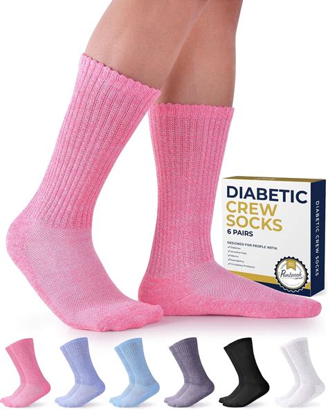 Amazon Pembrook Diabetic Socks For Men And Women Non Binding