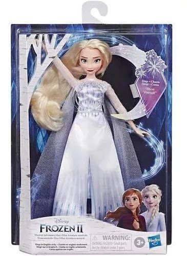 Disney Frozen Elsa Aventura Musical muñeca Q Canta Hasbro Meses