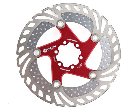 Reverse Components AirCon Disc Rotor Red 6 Bolt 180mm In The