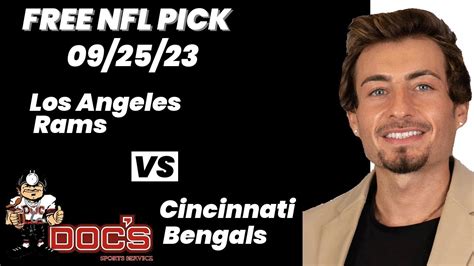 NFL Picks Los Angeles Rams Vs Cincinnati Bengals Prediction 9 25