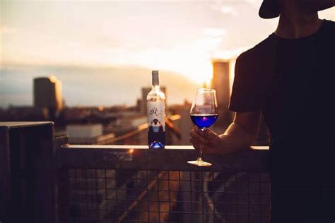 New Blue Wine Is Taking Over Europe As The Latest Wine Brand