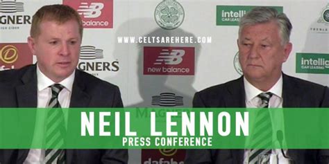 Neil Lennon Press Conference Transfers Expectations Tactics And