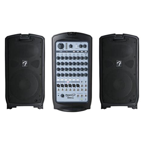 Fender Passport Venue Series Portable Powered PA System 600