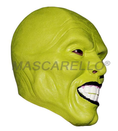 Shop For Realistic The Mask Green Latex Mask Novelty Jim Carrey