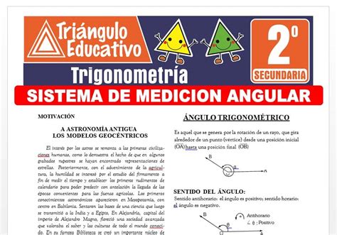 Razones Trigonométricas De Ángulos En Posición Normal Seno Coseno Y Tangente Para Segundo De