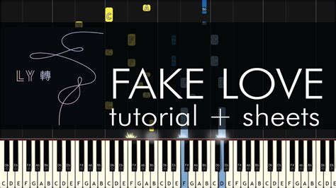 Bts 방탄소년단 Fake Love Piano Tutorial Synthesia Youtube