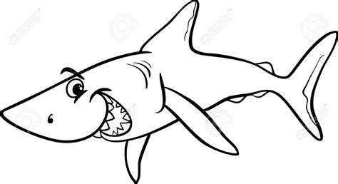 Shark Clipart Black And White | Free download on ClipArtMag