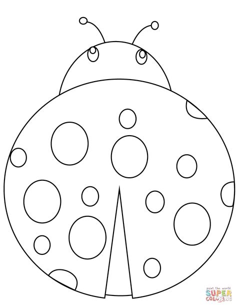 Printable Ladybug Coloring Pages