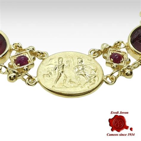 Collier Intaglio Oro Pasta Vitrea Medusa Eredi Jovon Venezia