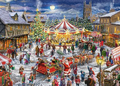 The Christmas Carousel Includes 2nd Free Puzzle Scratch And Dent