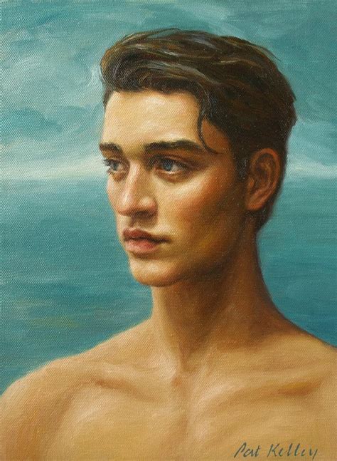 Man by the Sea Painting by Pat Kelley | Fine Art America