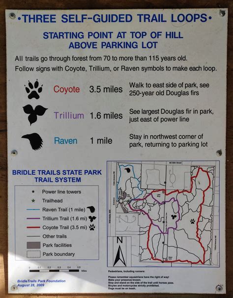 Bridle Trails State Park Map The World Map