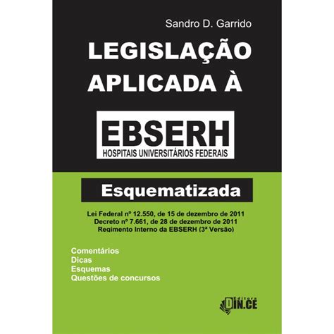 Legislação Aplicada á Ebserh 2020 Submarino