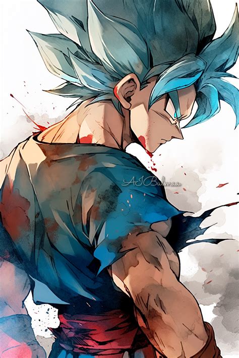 Super Saiyan Blue Goku By Blvckbulmaa On Deviantart