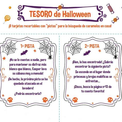 La búsqueda del tesoro de caramelos de Halloween El Blog de Soyde