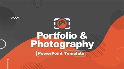 Portfolio & Photography PowerPoint Template - SlideModel