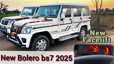 New Mahindra Bolero Facelift Ll Top Model B Opt Full Detail