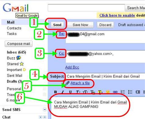 Cara Mengirim Email Kirim Email Dari Gmail