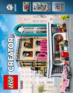 Manual De Uso Lego Set 10260 Creator Restaurante Del Centro