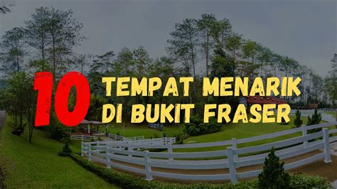 Tempat Menarik Di Bukit Fraser 12 Tempat Menarik Di Bukit Fraser