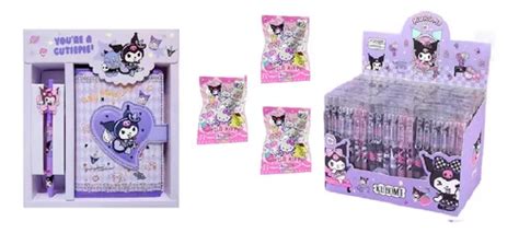 Pack Papeleria Kawai Sanrio Kuromi Cuotas sin interés