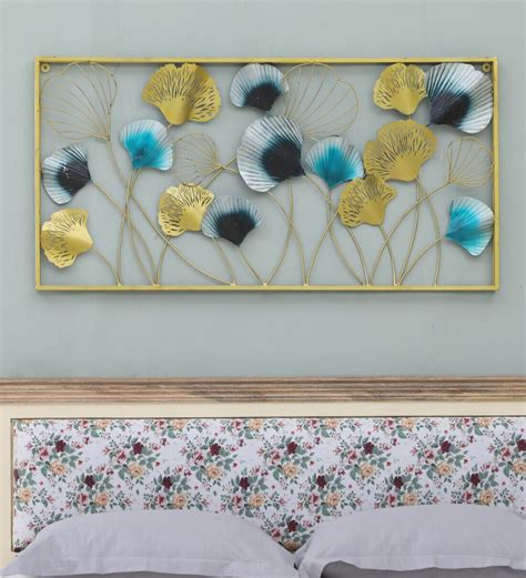 Buy Iron Leaf Flower Frame Metal Wall Art With Led At 8 Off By Decocraft Pepperfry