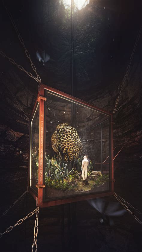 Fivefive Underground Island Or The Golden Hive On Behance