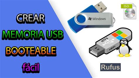 CREAR USB BOOTEABLE BIEN EXPLICADO YouTube