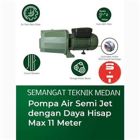 Jual JET 250BIT SHIMIZU POMPA AIR SEMI JET PUMP SHIMIZU JET 250 BIT JET