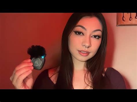 Trying Asmr With My New Mic Maono Wm Wireless Microphone