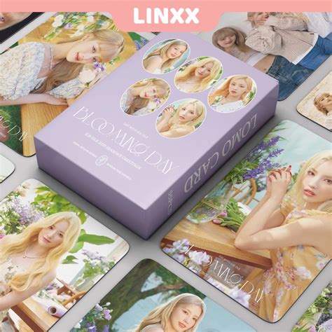 LINXX 55 Pcs GIDLE 2023 SEASON S GREETINGS Album Lomo Card Kpop