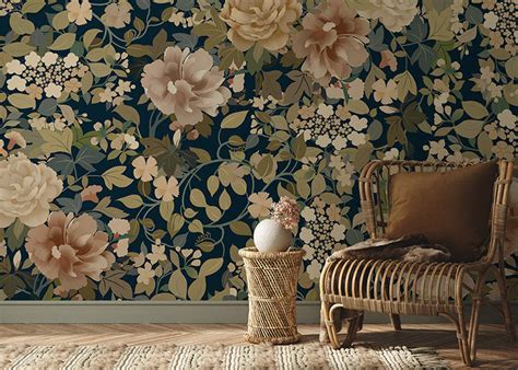 Flower Wall Murals for Home Decor | Floral Wallpaper for Decor