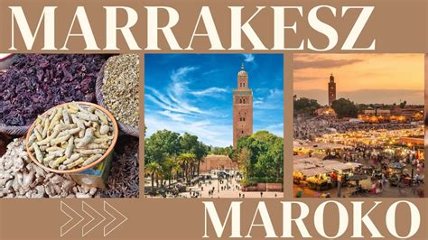 Maroko Magiczne południe Marrakesz plac Dżamaa al Fina YouTube