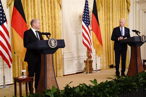 Scholz Biden Droht Final Mit Nord Stream 2 Aus Reaktion Des