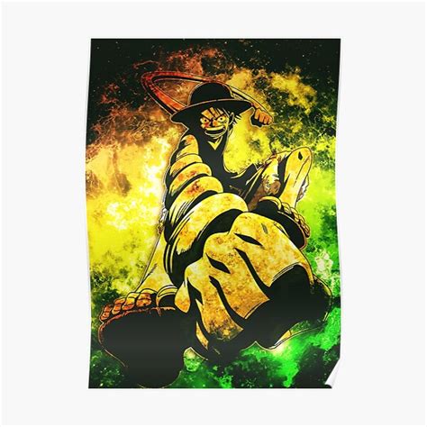 One Piece Luffy Poster For Sale By StephanieBen Redbubble